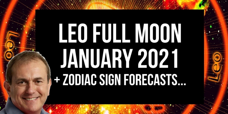 Leo full moon 28th January 2021 + Zodiac Sign Forecasts