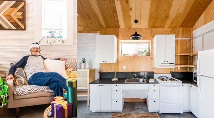 Formerly Homeless Man Enjoys New Life In First 3D-Printed Home In US