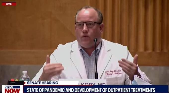 Frustrated Doctor Tells Congress He is Tired of Watching People Die When There Are Cures for COVID!