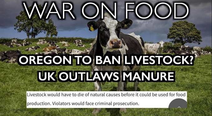 Oregon Bill to BAN Livestock: Stunning War on Farming/Ranching