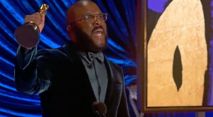 WATCH Tyler Perry’s Incredibly Moving Anti-Hate Acceptance Speech for Jean Hersholt Humanitarian Award at the 2021 Oscars