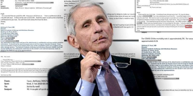 Fauci Emails: How Top Public Health Officials Spun Tangled Web of Lies Around COVID Origin, Treatments