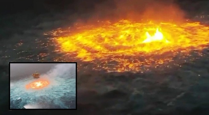“Eye of Fire” Blaze in Gulf of Mexico Literally Shows the Ocean Caught on Fire
