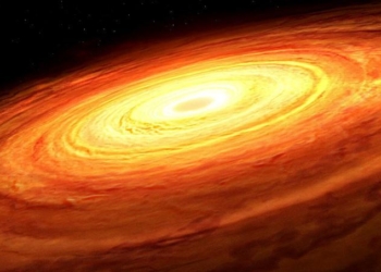 Black Hole Size Revealed By Its Eating Pattern