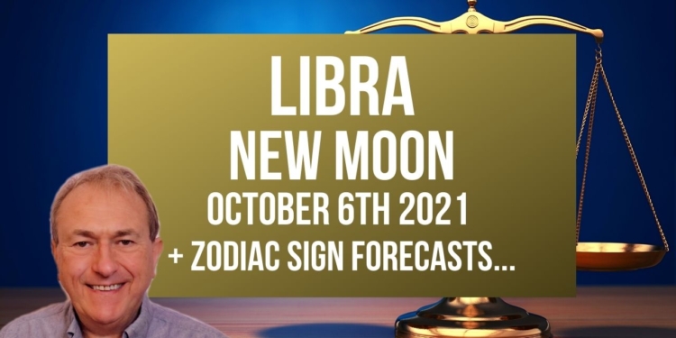Libra New Moon + FREE Zodiac Forecasts – 6th October 2021