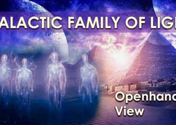 Galactic Family of Light: Vision of Future Landing Now