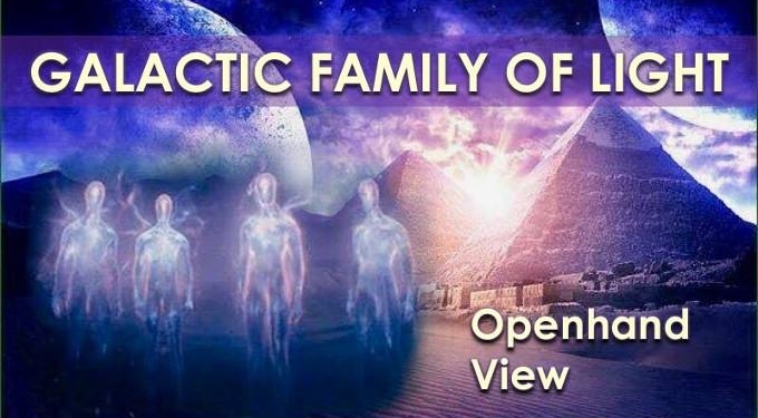 Galactic Family of Light: Vision of Future Landing Now