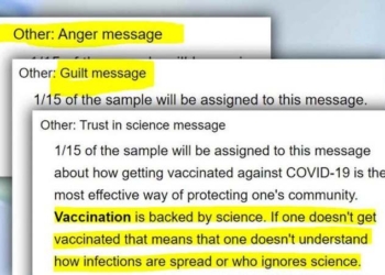 Pro-Vax ‘Messaging’, Including ‘Societal Guilt’ Was Being Tested 6 Months BEFORE Vaccine Approval