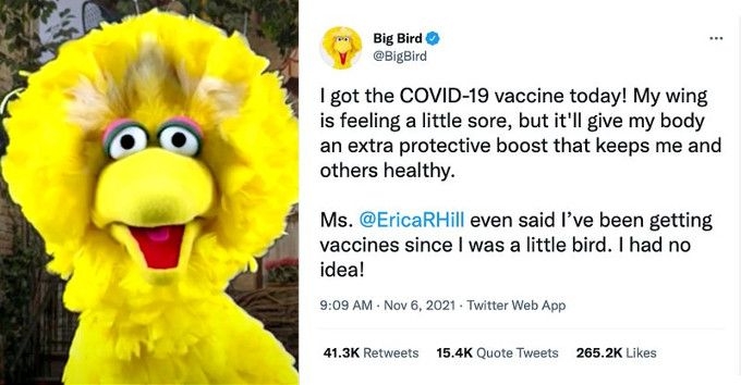 Big Bird, CNN Push Vaccine Propaganda on Kids