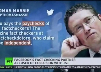 “People’s Lives are Being Endangered” by “Fact Checkers” Censoring Vaccine Critics as Facebook Fact Checker owns $1.8 BILLION Stock in Vaccine Company