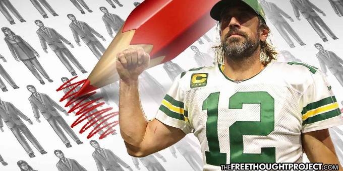 “Politics is a Total Sham”: Aaron Rodgers Destroys Both Parties, Champions Bodily Autonomy, Becomes Un-Cancelable