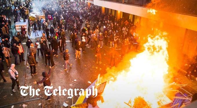 Rage Across Europe As COVID Lockdowns and Curbs Trigger Riots