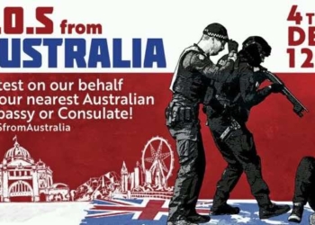 SOS from Australia: “We plead with you to hear our cries for help.” PLEASE Join the Worldwide Protest on 4-Dec!