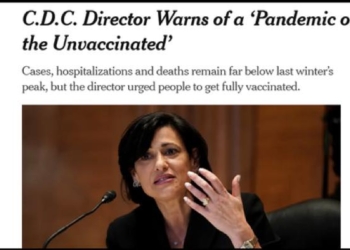The Lancet Scolds Those Claiming “Pandemic Of The Unvaccinated”