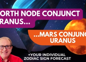 North Node Conjunct Uranus and Mars Conjunct Uranus Astrology 2022 + Zodiac Sign Forecasts