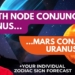 North Node Conjunct Uranus and Mars Conjunct Uranus Astrology 2022 + Zodiac Sign Forecasts