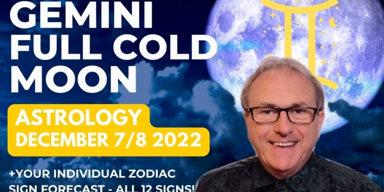 Gemini Full Cold Moon Astrology – 7th/8th December + Zodiac Forecasts for ALL 12 SIGNS!