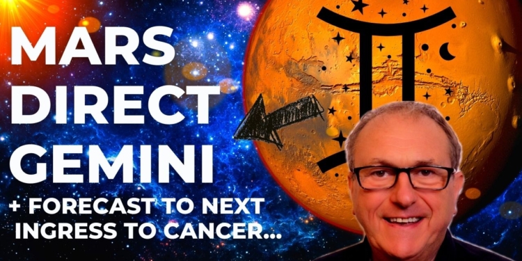 MARS Stations DIRECT Gemini + FORECAST to Ingress to Cancer. Insights for a fast-changing world!