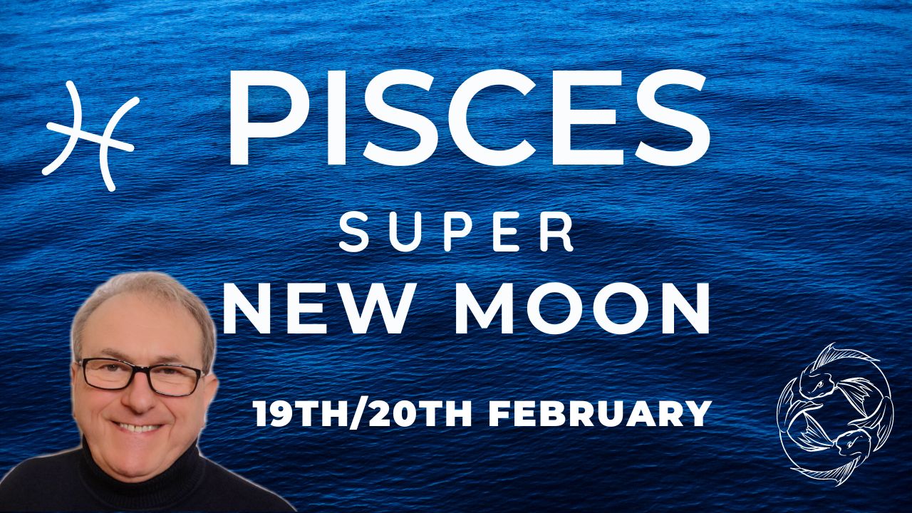 Pisces Super New Moon Conjunct Saturn DEEP DIVE. Working Harder At Feelings, Healing & Spirituality.