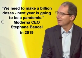 Moderna CEO Admits That In 2019 He KNEW In Advance that “Next Year Is Going To Be a Pandemic”
