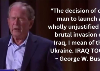 Bush Admits Iraq Invasion Was “Wholly Unjustified and Brutal”