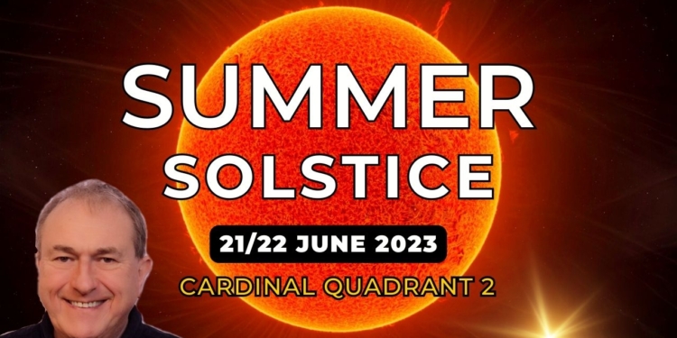 ☀️Summer Solstice Astrological Analysis of Cardinal Quadrant 2 – Time to pause & reflect…