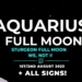 Aquarius Full Moon 1/2 August 2023 – Sturgeon Full Moon – We, Not I! + Horoscope Forecasts ALL SIGNS