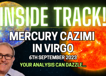 Mercury Cazimi in Virgo – This CAN be LUCKY…6th September 2023