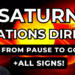Saturn Stations Direct Pisces – Deep Dive Video + All Signs…