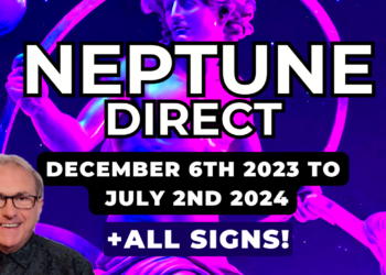 Neptune is Direct from December 6th 2023 to July 2nd 2024. Please join me for my Deep Dive Video + All Signs…