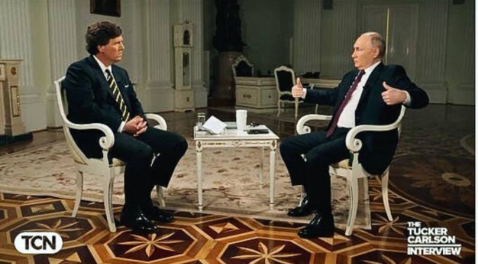Tucker Carlson’s Interview with Vladimir Putin Exposes the Lie that Putin is an Expansionist, Obsessed with Conquest