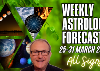 Weekly Astrology Forecast from 25th – 31st March + All Signs!