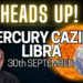 Mercury Cazimi Monday 30th September 2024 + Zodiac Forecasts!