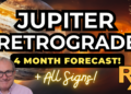 Jupiter Retrograde 4 Moon Forecast + All Signs…