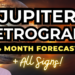 Jupiter Retrograde 4 Moon Forecast + All Signs…