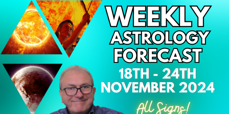 Weekly Astrology Overview & Zodiac Forecasts for WC 18th November