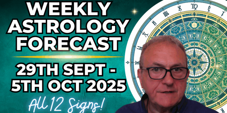 Weekly Horoscopes from 29th September 2025