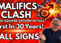 First Time for 30 Years Mars & Saturn Square in Fall + All Signs…