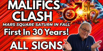 First Time for 30 Years Mars & Saturn Square in Fall + All Signs…