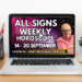 WC 14th SEPTEMBER Weekly Horoscopes all signs…