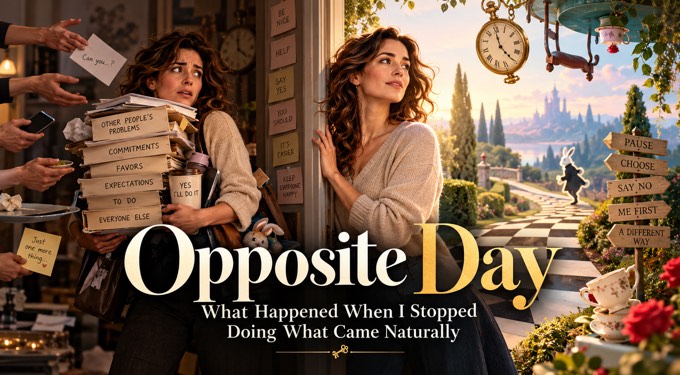 Opposite Day: What Happened When I Stopped Doing What Came Naturally